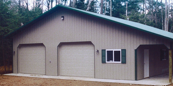 Garage built by CS Construction Services